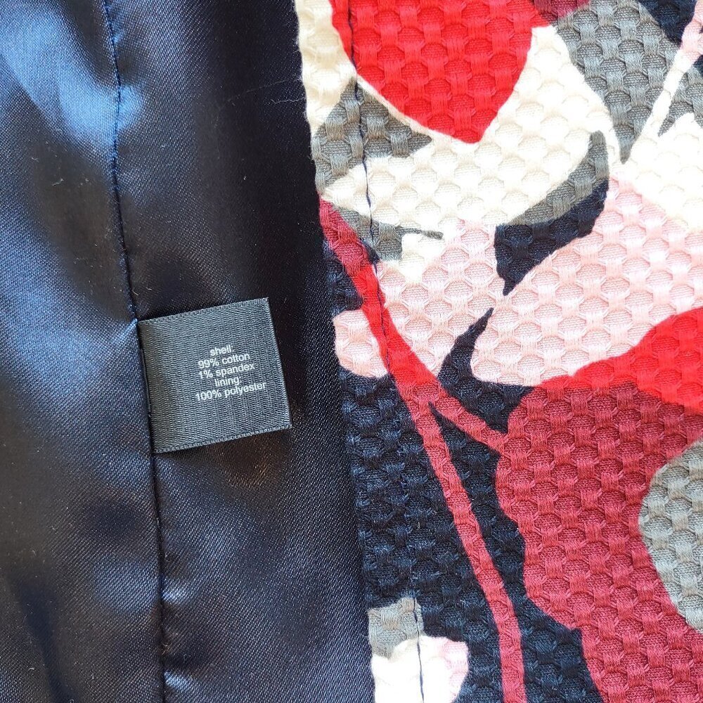 🌸The Limited Retro Floral Blazer Medium Boho Artsy Mod Funky Vintage Inspo Y2K - Picture 8 of 9